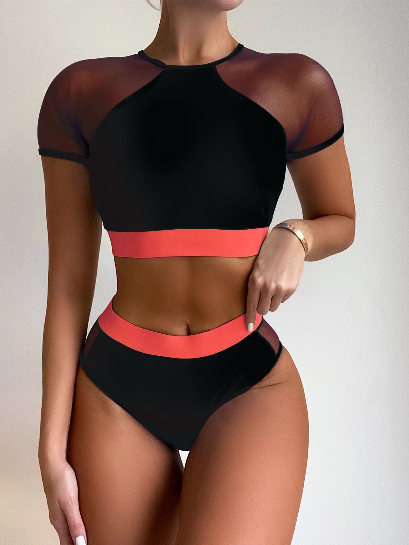 Ladies Fashion High Waist Sexy Bikini